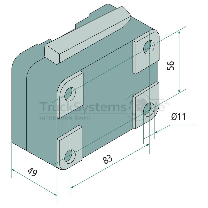 JOST ROCKINGER-Variobloc / Lochbild 83 x 56 mm - 1188896 ROE100A01002 1188896 ROE100A01002 - 114462219