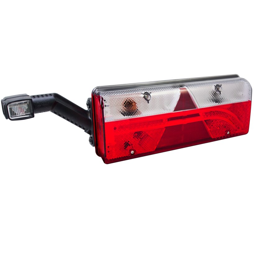 Aspöck Europoint III LED, 24 V, links, 7-poligASS, mit Dreieck, URA, KZL - 25-7020-547 - 257020547 - 25-7020-541 - 257020541