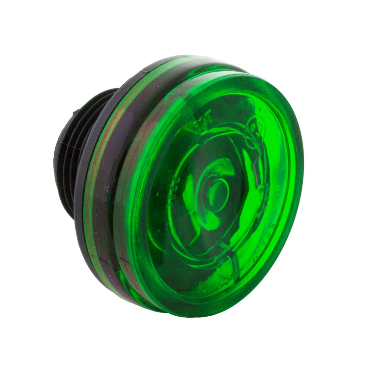 ASPÖCK Monopoint II LED, 12/24 V, Posileuchte grün, flach, 1,00,op 