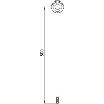 ASPÖCK Zuleitung, 0,50 m, 7-polig Dose, P&R -...