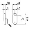 ASPÖCK Unipoint LED vertikal, 24 V, SML, 1,5 m, P&R, OEM - 31-2004-107 - 312004107 - 31-2004-101 - 312004101