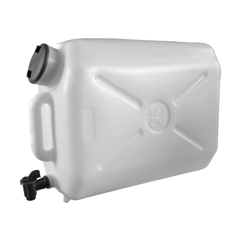 Wassertank aus Kunststoff, weiß, 25 Liter, 460 x 350 mm