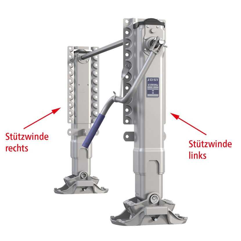 Stützwinde li + re zu Stützwindensatz M.O.D.U.L B, MH 900 mm