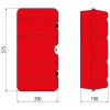 Feuerlöscherkasten SG 6 kg, PP