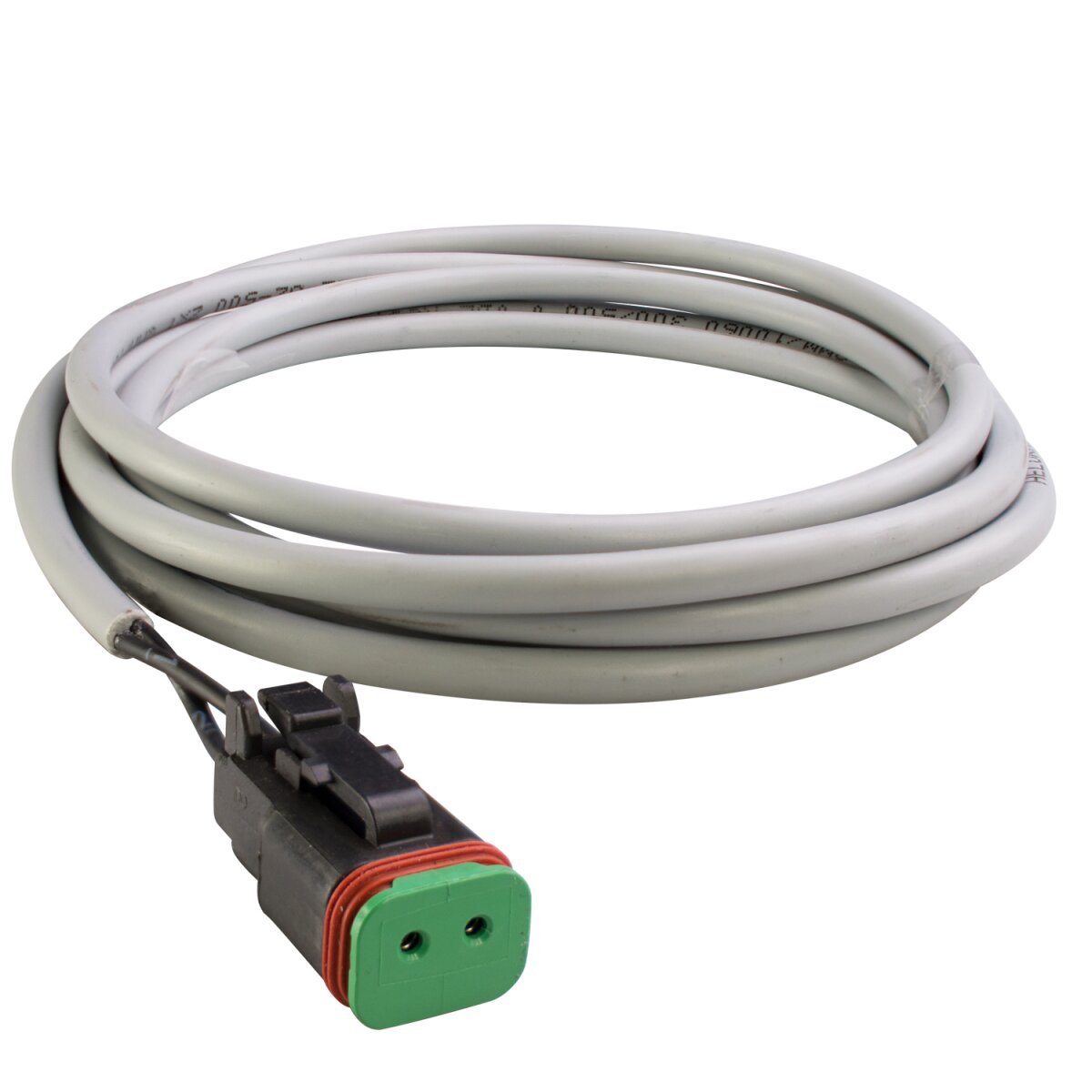 Deutsch-Stecker passend für LED-Quad-Arbeitsscheinwerfer, 2000 mm