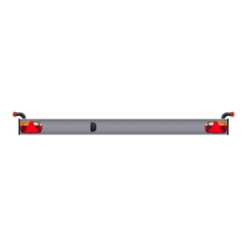 Alu Beleuchtungsträger Typ 563050 eloxiert 2100mm...