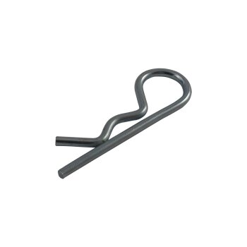 Federstecker, einfach, galvanisch verzinkt, 5 mm