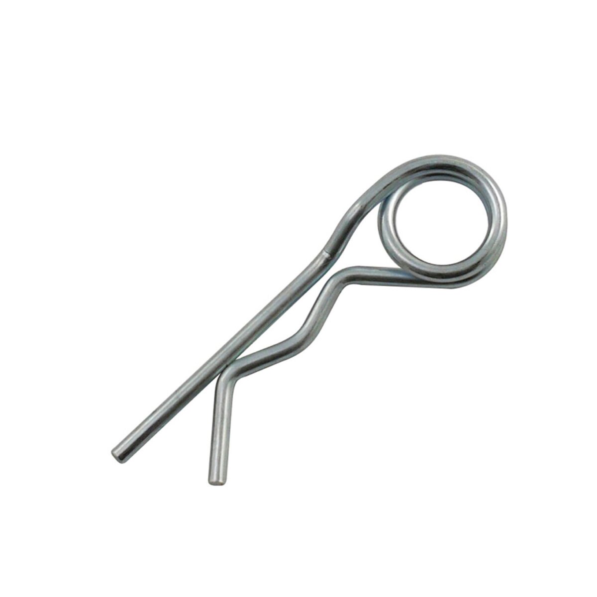 Federstecker, doppelt, galvanisch verzinkt, 3 mm