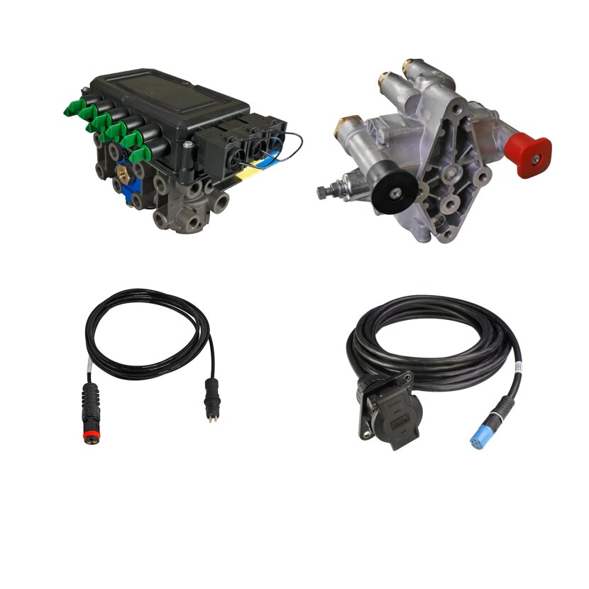 Haldex EBS Kit EB+, GEN3, 2S 2M, 12 m Steckdosenleitung