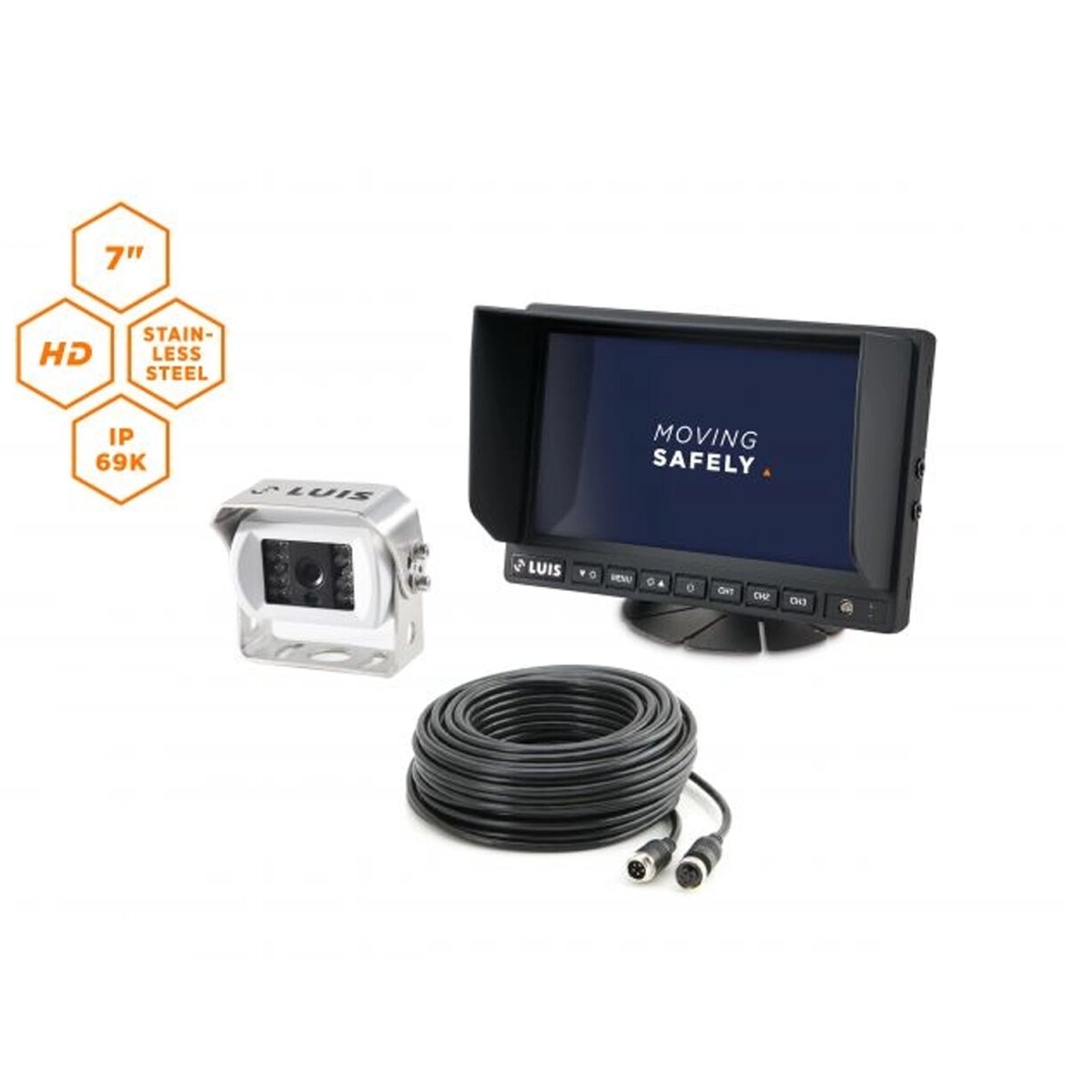 LUIS HD Kamera 7" System Professional