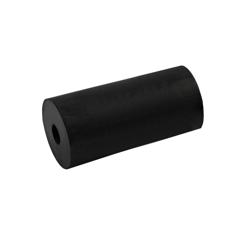 Gummirolle, Länge 80 mm, Durchmesser 40 mm, Bohrung 17 mm
