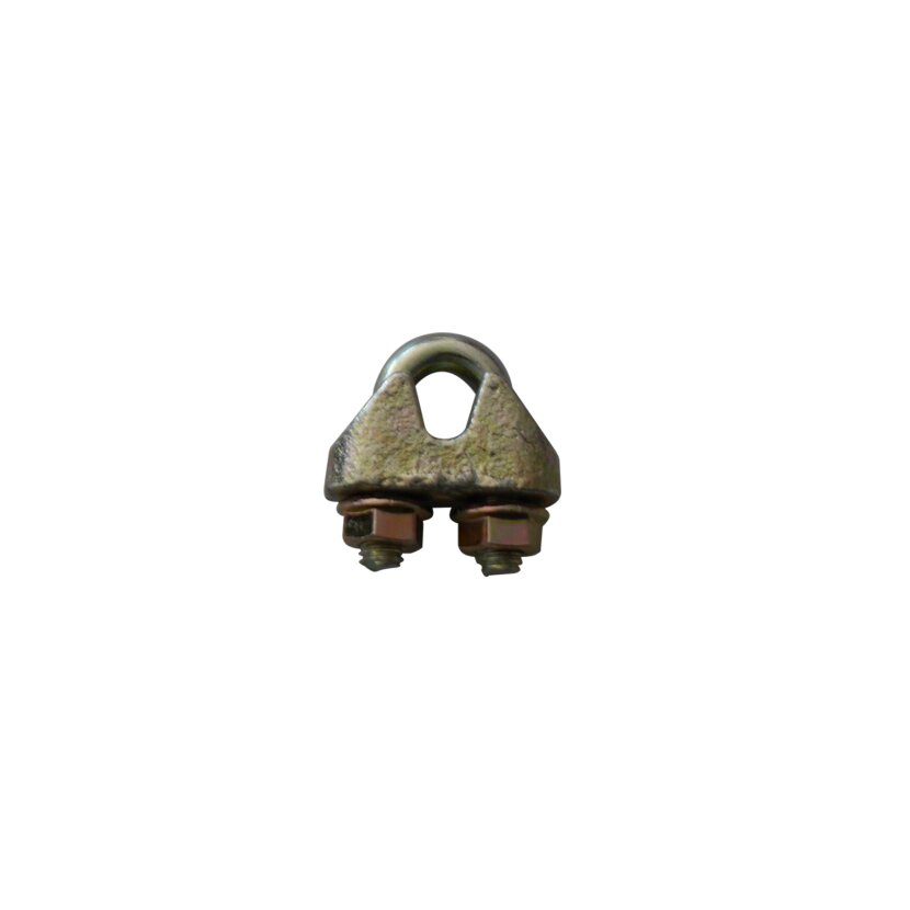 Drahtseilklemme, galvanisch verzinkt, 16 mm, DIN 1142