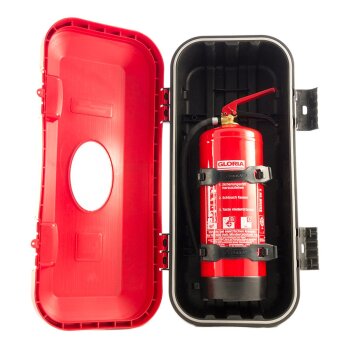 Suer Feuerlöscher-Set: Kasten + Feuerlöscher 6 kg