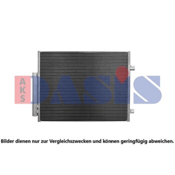 AKS DASIS Kondensator, Klimaanlage 012007N passend...