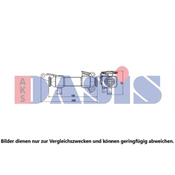 AKS DASIS Kühler, Abgasrückführung 050095N...