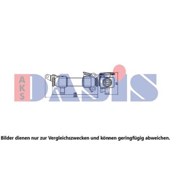 AKS DASIS Kühler, Abgasrückführung 050096N...