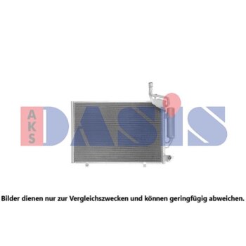 AKS DASIS Kondensator, Klimaanlage 092077N passend...