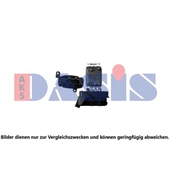 AKS DASIS Widerstand, Innenraumgebläse 128207N...