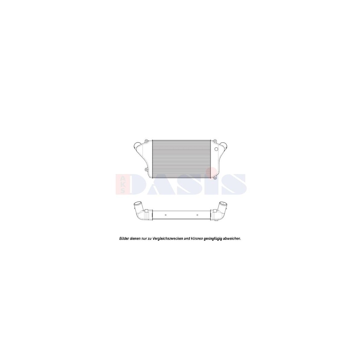 AKS DASIS Ladeluftkühler 147003N für ME414253, 226,08 €
