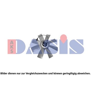 AKS DASIS Kupplung, Kühlerlüfter 228017N...