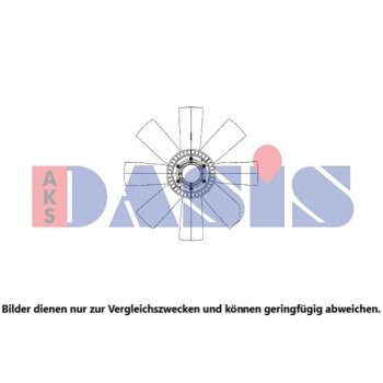 AKS DASIS Lüfter, Motorkühlung 288004N passend...