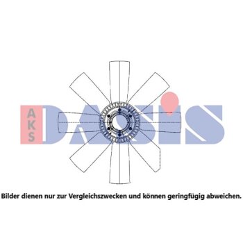 AKS DASIS Lüfter, Motorkühlung 288019N passend...
