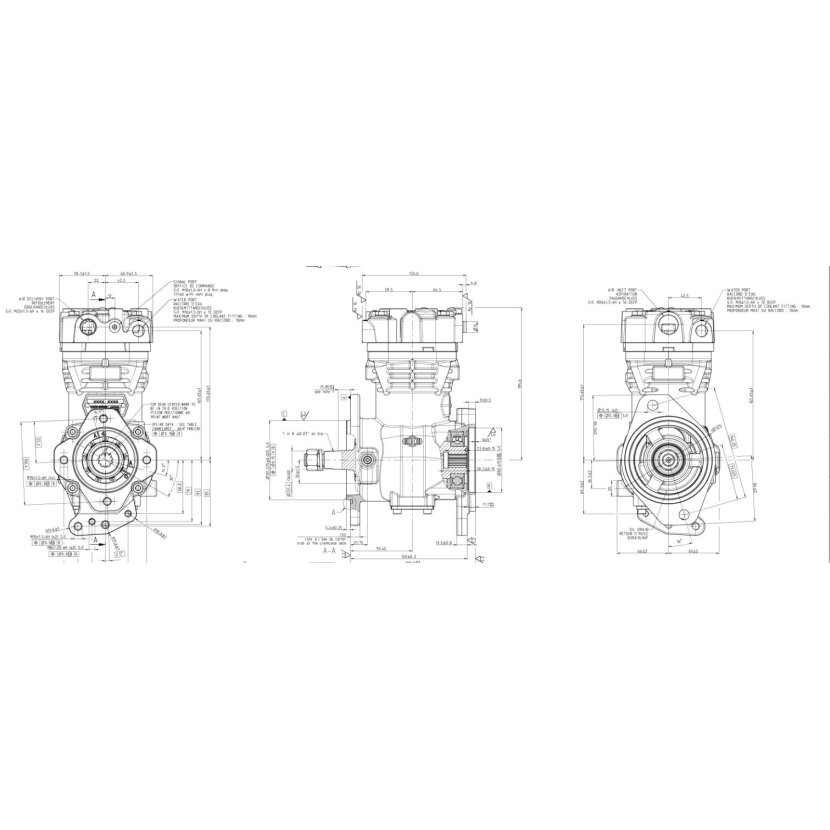 KNORR-BREMSE Kompressor SEB01599 - LK3835