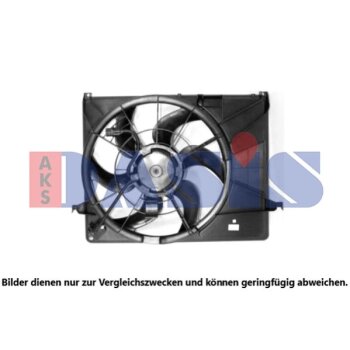 AKS DASIS Lüfter, Motorkühlung 568128N passend...