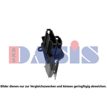 AKS DASIS Widerstand, Innenraumgebläse 740296N...