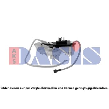 AKS DASIS Widerstand, Innenraumgebläse 741340N...