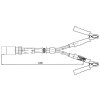 NATO Leitung 35mm² 24V 2p. Stecker 651939 mit 2x Polzangen VG 96917