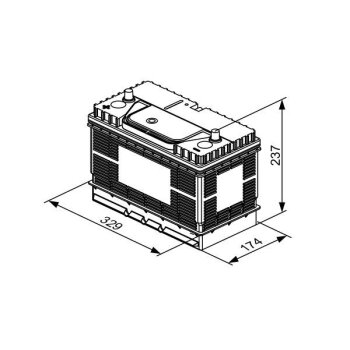 BOSCH Starterbatterie 0 092 T30 500 - 0092T30500 passend...