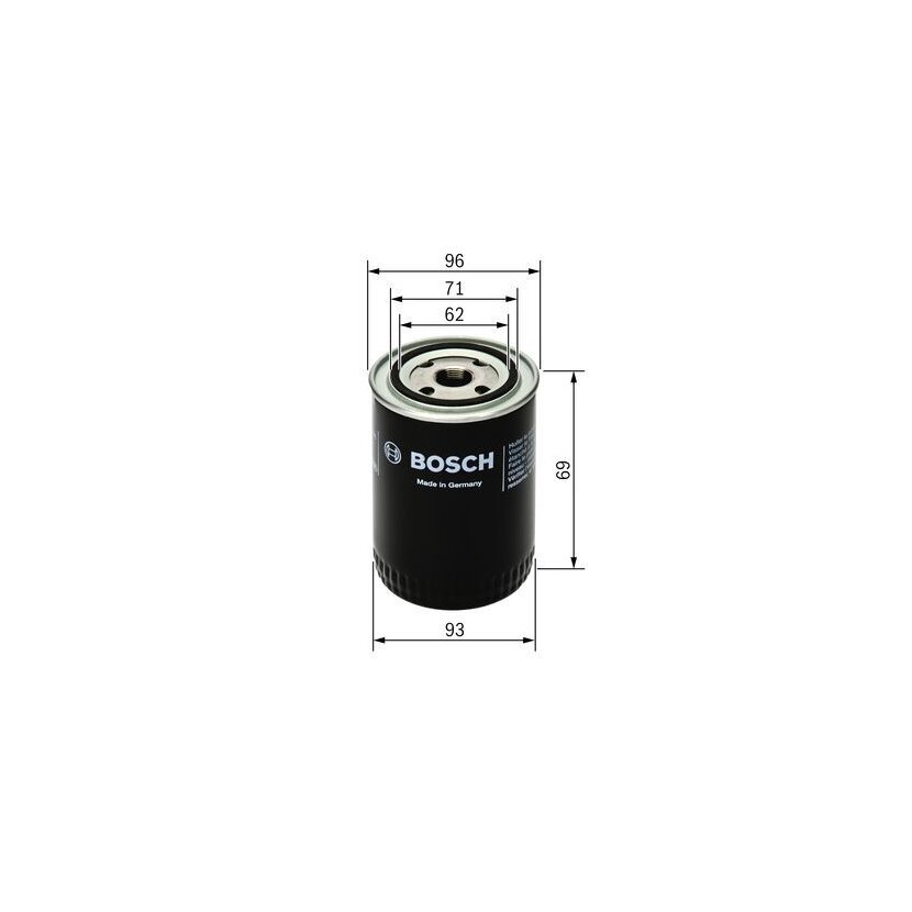 BOSCH Ölfilter 0 451 103 274 - 0451103274 passend für MLS 000-144 A
