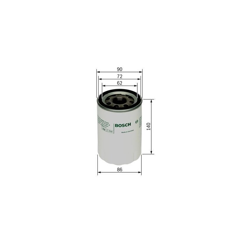 BOSCH Ölfilter 0 451 103 347 - 0451103347 passend für 068 115 561 E
