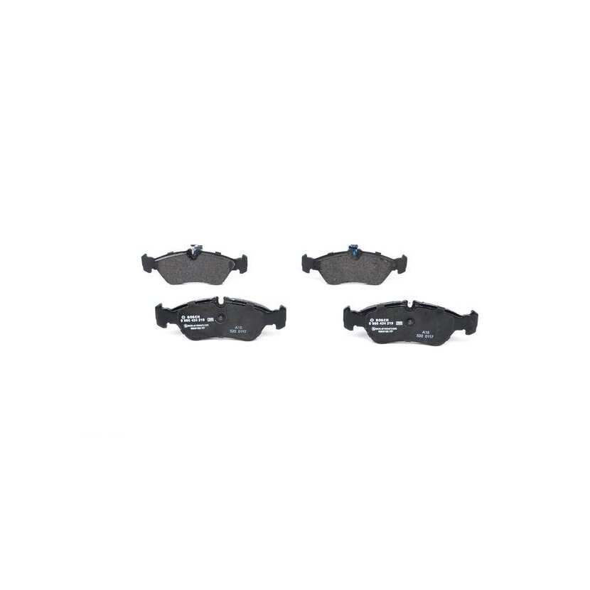 BOSCH Bremsbelagsatz, Scheibenbremse 0 986 424 219 - 0986424219 passend für 1502025