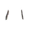 BOSCH Bremsbelagsatz, Scheibenbremse 0 986 424 268 - 0986424268 passend für AY040 TY017