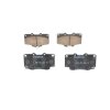 BOSCH Bremsbelagsatz, Scheibenbremse 0 986 424 268 - 0986424268 passend für AY040 TY017