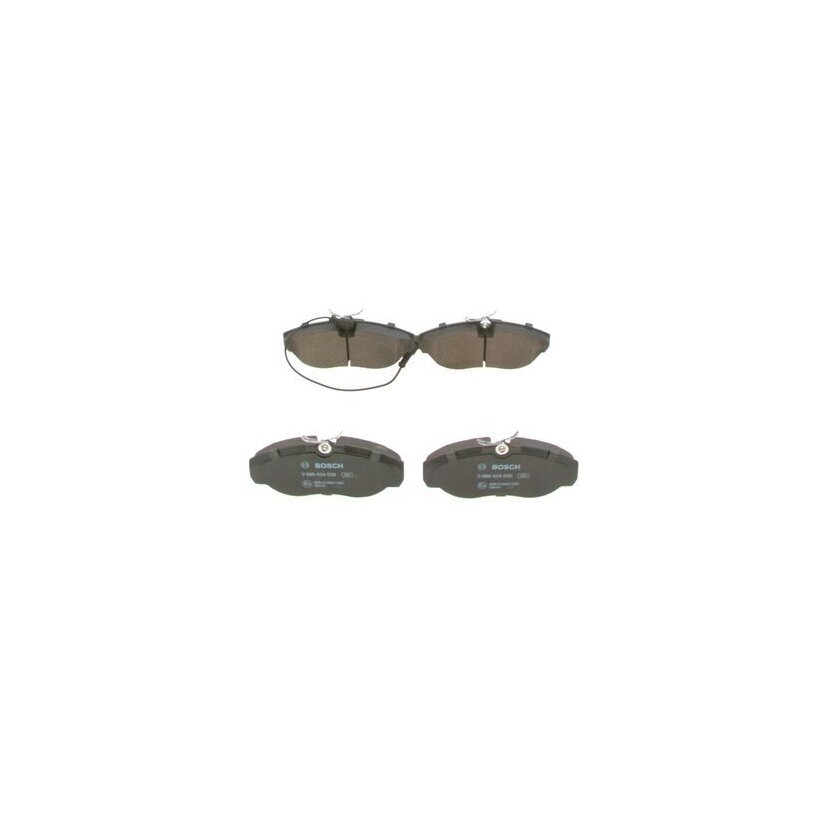 BOSCH Bremsbelagsatz, Scheibenbremse 0 986 424 556 - 0986424556 passend für 425455