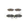 BOSCH Bremsbelagsatz, Scheibenbremse 0 986 424 556 - 0986424556 passend für 425455