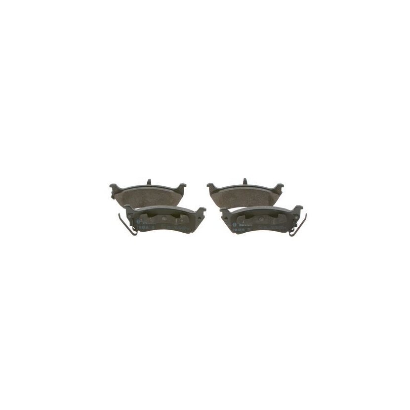 BOSCH Bremsbelagsatz, Scheibenbremse 0 986 424 648 - 0986424648 passend für A 163 420 01 20