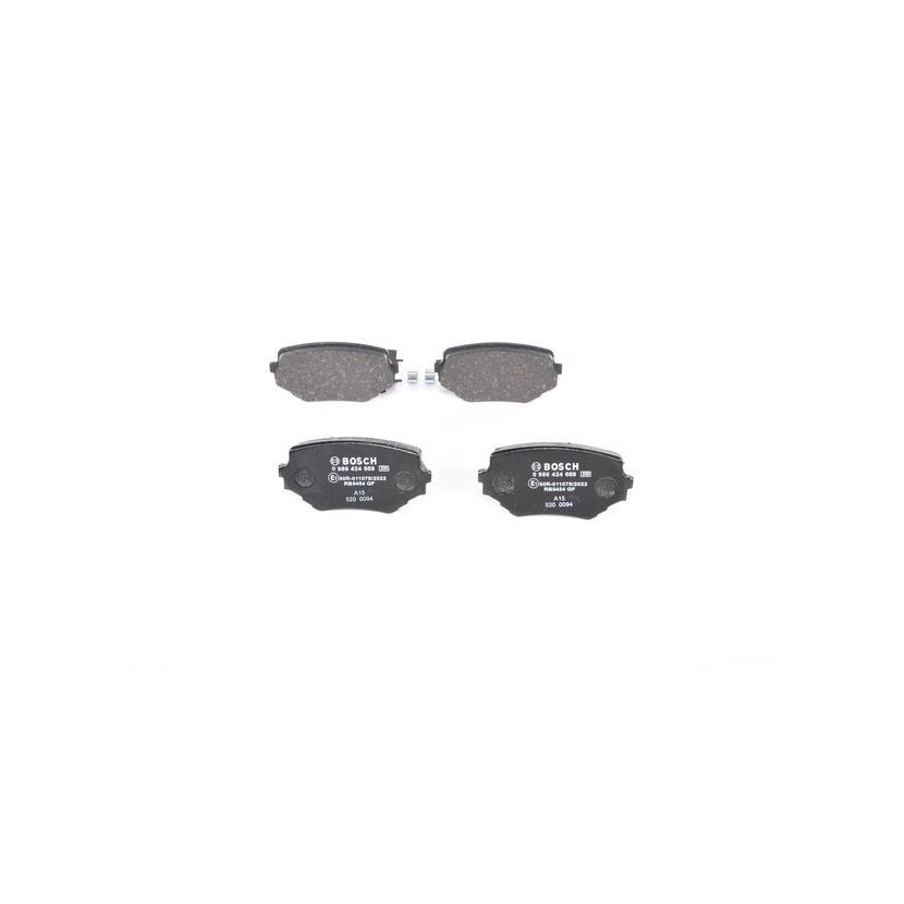 BOSCH Bremsbelagsatz, Scheibenbremse 0 986 424 669 - 0986424669 passend für 55200 65D00 000