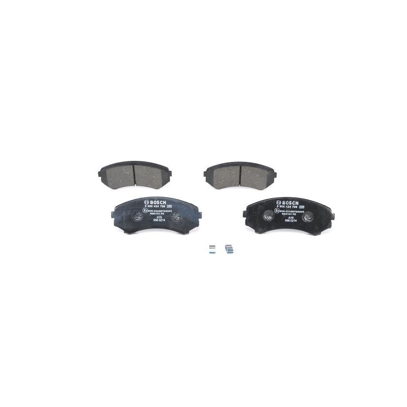 BOSCH Bremsbelagsatz, Scheibenbremse 0 986 424 709 - 0986424709 passend für SHY63323Z