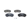 BOSCH Bremsbelagsatz, Scheibenbremse 0 986 424 709 - 0986424709 passend für SHY63323Z