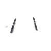 BOSCH Bremsbelagsatz, Scheibenbremse 0 986 424 709 - 0986424709 passend für SHY63323Z