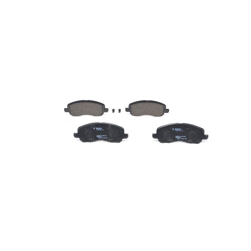 BOSCH Bremsbelagsatz, Scheibenbremse 0 986 424 716 - 0986424716 passend für K05191217AA