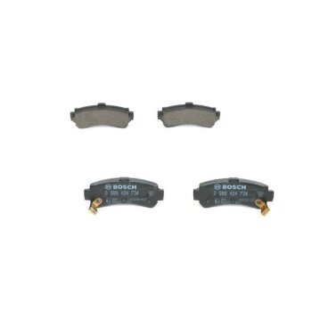 BOSCH Bremsbelagsatz, Scheibenbremse 0 986 424 734 -...