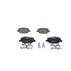 BOSCH Bremsbelagsatz, Scheibenbremse 0 986 424 775 - 0986424775 passend für 71770020