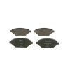 BOSCH Bremsbelagsatz, Scheibenbremse 0 986 424 843 - 0986424843 passend für 42439339