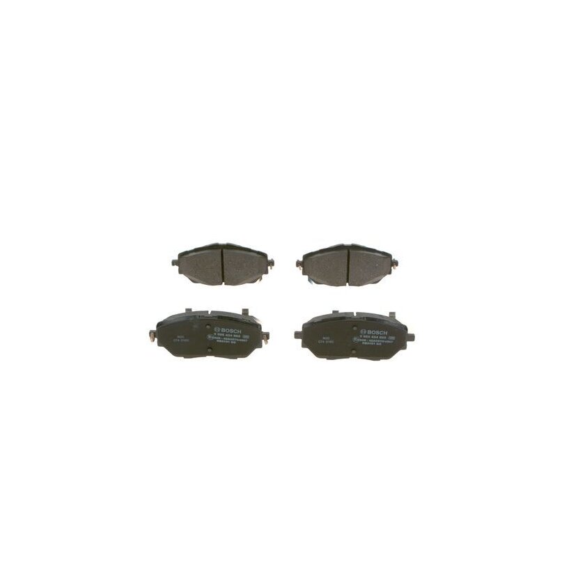 BOSCH Bremsbelagsatz, Scheibenbremse 0 986 424 865 - 0986424865 passend für 04465F4010