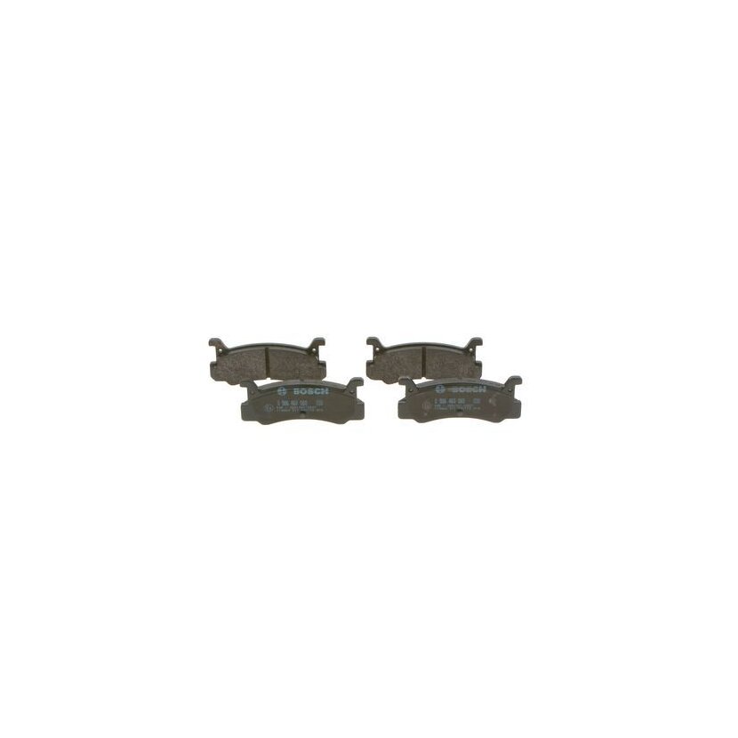 BOSCH Bremsbelagsatz, Scheibenbremse 0 986 460 080 - 0986460080 passend für 04492 87705